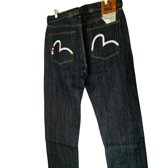 Evisu Vantage Dark Blue Jeans